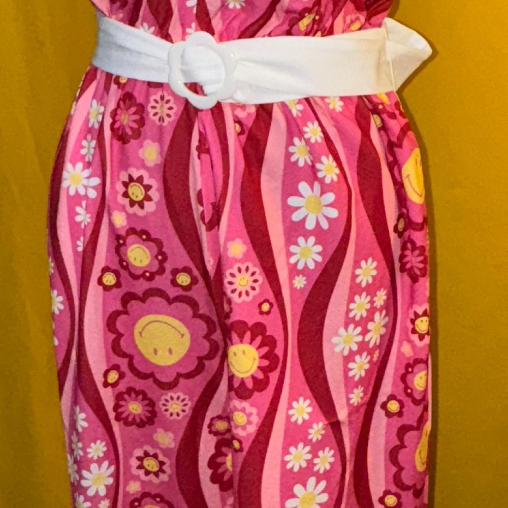 Unique Vintage x SMILEY 70s inspired jumpsuit - Picture 2 of 8